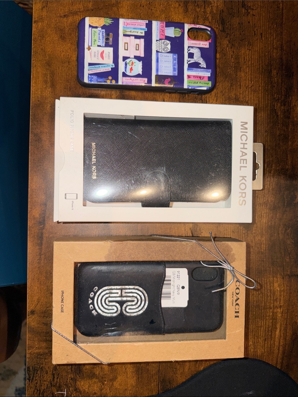 Coach, Michael Kors, Kate Spade iPhone X cases